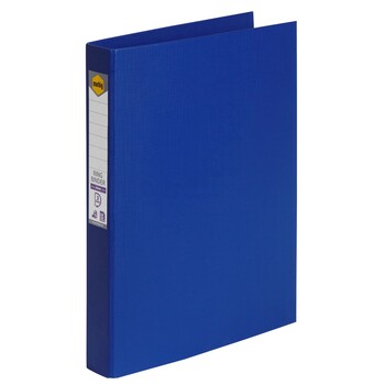 Binder Marbig A4 Pe 3 D-Ring 25Mm Blue