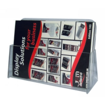 Brochure Holder Deflecto A4 F/S Landscape 3Mm 77001L