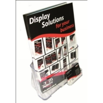 Brochure Holder Deflecto A4 With Business Card Holder