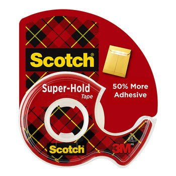 Tape Scotch 19Mmx16.5M Super Hold On Dispenser 198