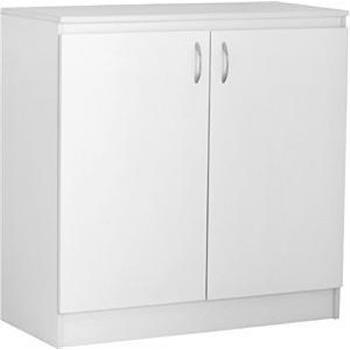 Cupboard Floor 2 Door White 900x900mm