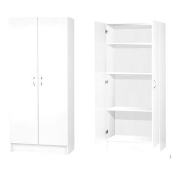 Cupboard Pantry 2 Door White 1800x800mm