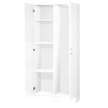 Cupboard Utility 2 Door White 1800x900mm