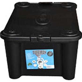 Storage Container 50L Black Tuffman