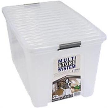 Storage Container Multistore Clear 52L