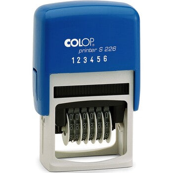 Sp- Stamp Colop 4Mm S226B 6 Band Numberer Black