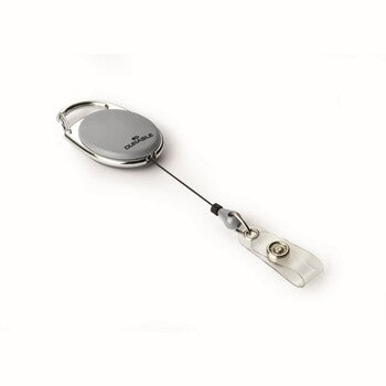Sp- Name Badge Reel Style Durable 80Cm Grey