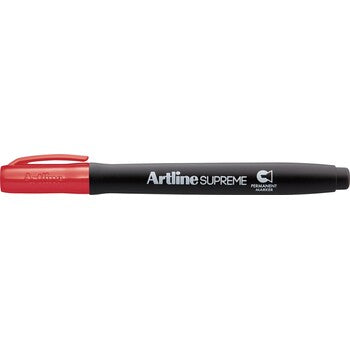 Marker Artline Supreme Permanent 1-4Mm Chisel Tip Red