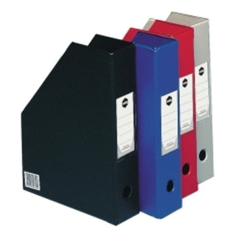 Sp- Magazine Holder Marbig A4 Pvc Blue