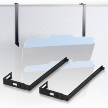 Sp- Partition Hanger Esselte Verticalmate 2Pk Charcoal