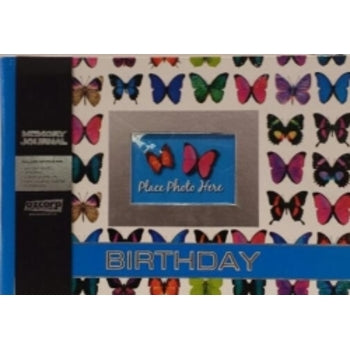 Journal Memories Birthday Butterflies