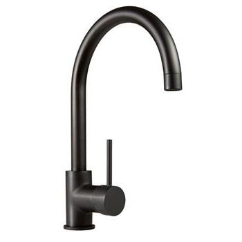 Mixer 35mm Sink Curved Black Bolera