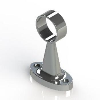 Pillar Centre Chrome Plated Cd1 25mm