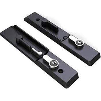 Trio Security Lock Slide Door Black R25-SSL06BL