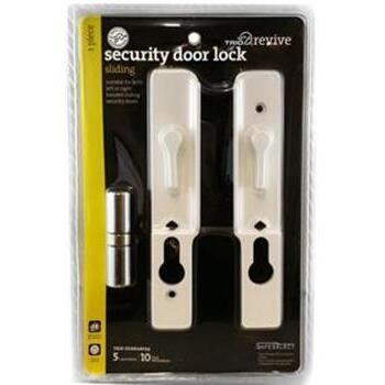 Trio Security Lock Slide Door White R25-SSL06WH