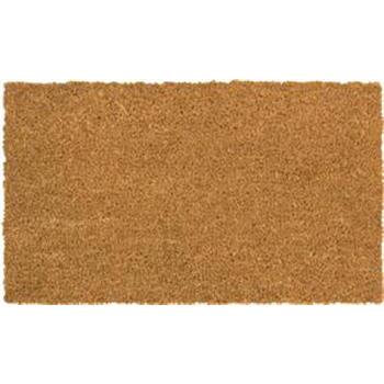 Mat Coir Plain PVC Backed 35x60cm