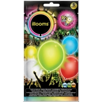 Balloons Illoom Mixed Pk5