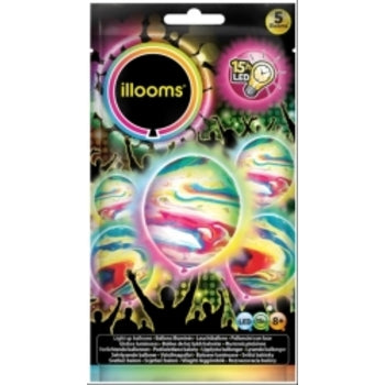 Balloons Illoom Standard Marble Pk5