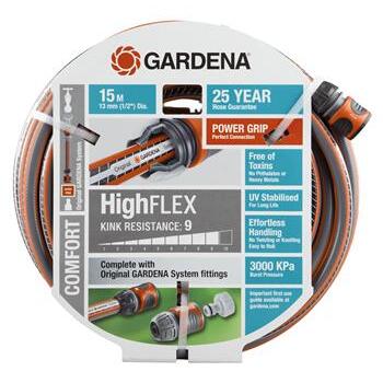 Hose Highflex W/Stop 13mm X 15M GARDENA