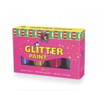 Sp- Paint Set Ec Glitter Assorted 4X100Ml
