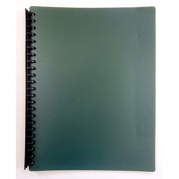 Display Book Gns A4 Refillable Green 20P