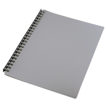 Display Book Gns A4 Refillable Grey 20P