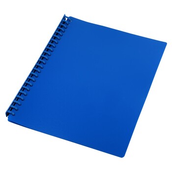 Display Book Gns A4 Refillable Navy Blue 20P