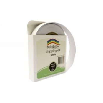 Sp- Stripping Roll Rainbow Ribbed 25Mmx30M White