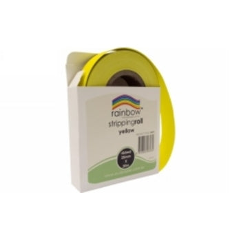 Sp- Stripping Roll Rainbow Ribbed 25Mmx30M Yellow