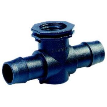 Micro Tee Barb Female 25mmx1/2 Rr