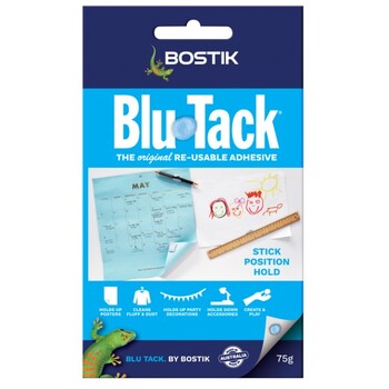 Blu Tack Bostik 75Gm Bx10