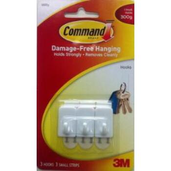 Hook Utility Small White Pk3 Command