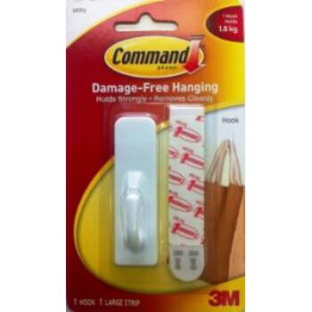 Hook Utility Large White Pk1 Command