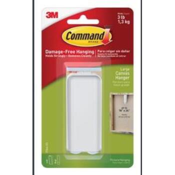 Hook Canvas Lge Hanger Pk1 Command