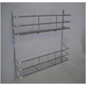 Rack Spice Wall Mount Chrome 2 Tier