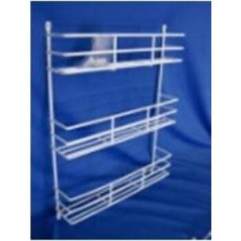 Rack Spice Wall Mount White 3 Tier