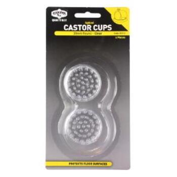 Cup Castor Spiked 38mm Pk4