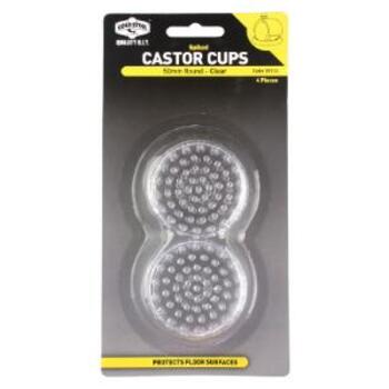 Cup Castor Spiked 50mm Pk4