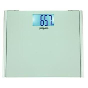 Scales Wide Platform Glass Digital 180Kg Propert