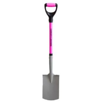 Spade Digging Pink Handle