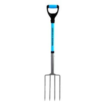 Fork Digging Blue Handle