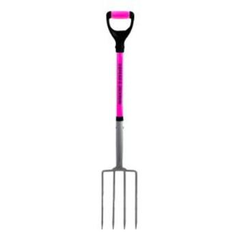 Fork Digging Pink Handle