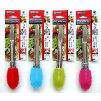 Tongs Silicone Tip 18cm Durmaz