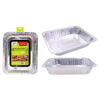 Tray Baking Foil 2pk Durmaz