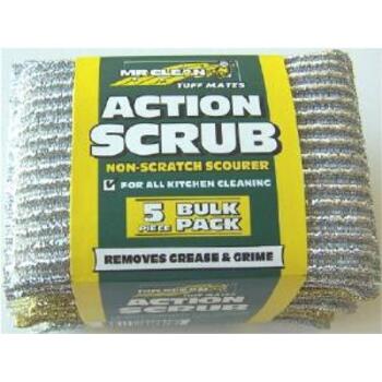 Scrub Action Non Scratch 5pk Mr Clean