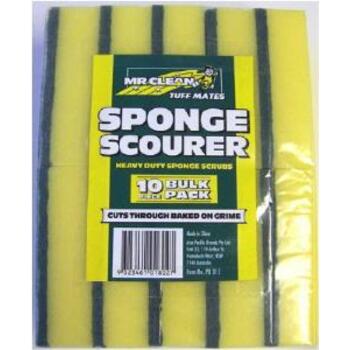 Sponge Scourer Mr Clean 10pk