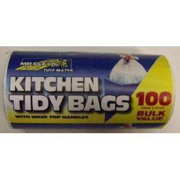 Bag Kitchen Tidy 27l Pk100