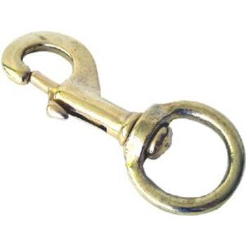 Hook Snap Swivel Brass 3/8