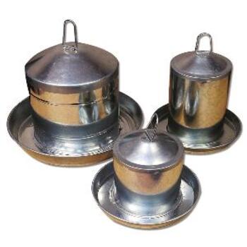 Poultry Drinker Stainless Steel 9L