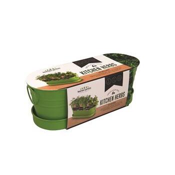 Kitchen Herbs Windowsill Tin